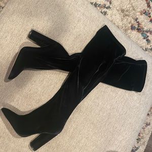 ALDO velvet boots! Size 8